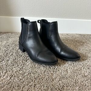 Steve Madden Black Ankle Boots